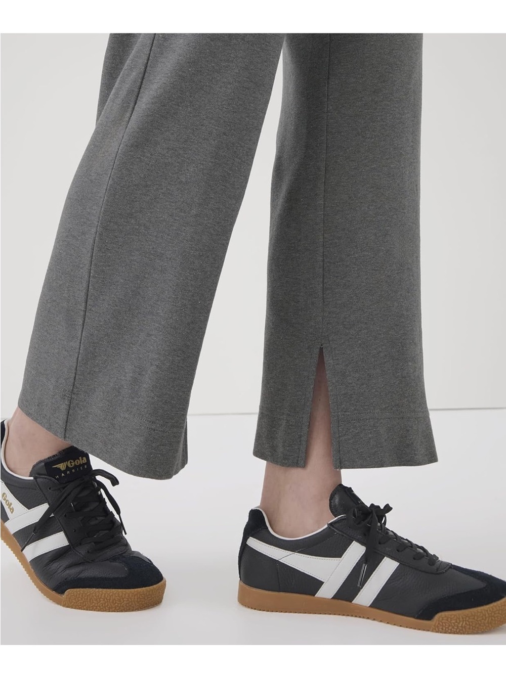 New W/ Imperfections Pact Sz XS Medium Gray Airplane Wide Leg Pant Medium Gray - Picture 4 of 11